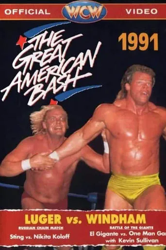 WCW The Great American Bash 1991 movie poster - Rated 10/10