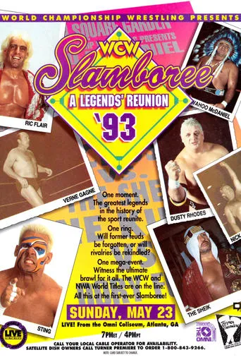 WCW Slamboree 1993 movie poster - Rated 10/10