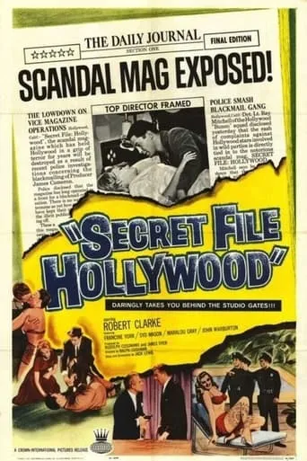 Secret File: Hollywood movie poster - Rated 4/10