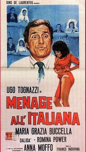 Menage Italian Style movie poster - Rated 6/10
