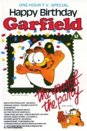 Happy Birthday Garfield movie poster - Entertainment content