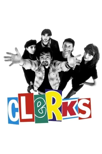 Clerks movie poster - Rated 7.4/10