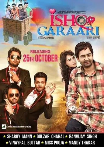 Ishq Garaari movie poster - Rated 5.5/10
