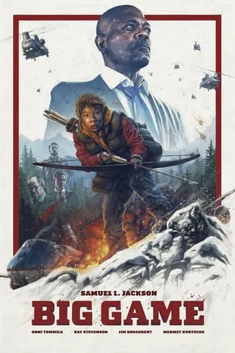 Big Game movie poster - Rated 5.5/10
