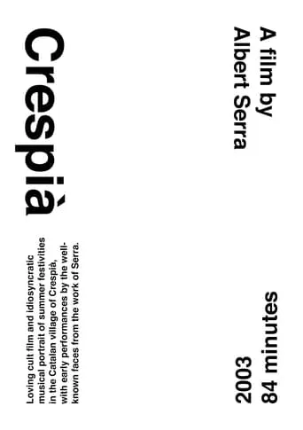 Crespià, the Film not the Village movie poster - Rated 5.6/10
