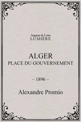 Alger : place du gouvernement movie poster - Rated 4.4/10