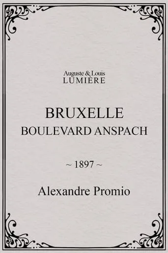 Bruxelles, Boulevard Anspach movie poster - Rated 4.5/10