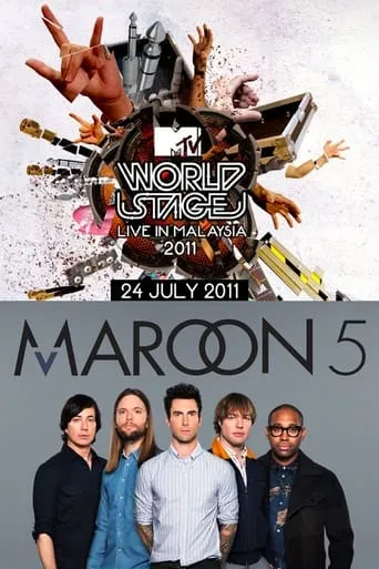 Maroon 5: MTV World Stage movie poster - Entertainment content