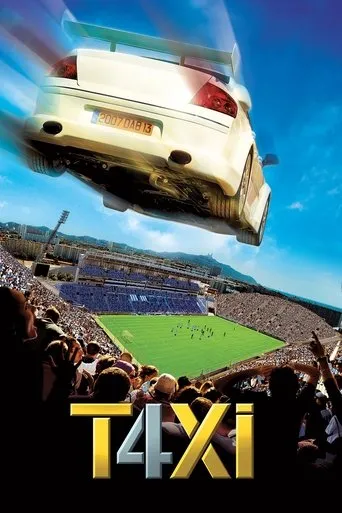 Taxi 4 movie poster - Rated 5.594/10