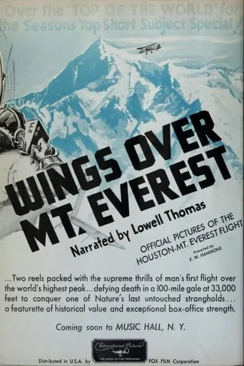 Wings Over Everest movie poster - Rated 5.4/10