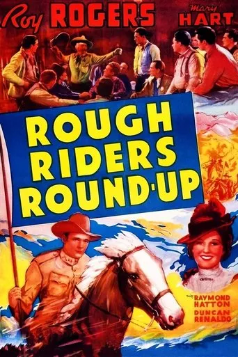 Rough Riders' Round-up movie poster - Rated 4/10