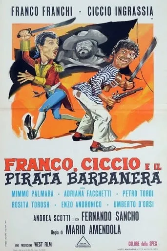 Franco, Ciccio e il pirata Barbanera movie poster - Rated 6.2/10