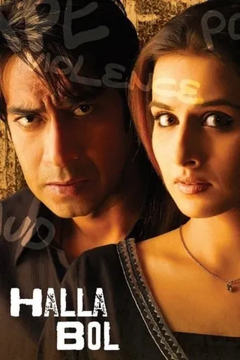 Halla Bol movie poster - Rated 4.9/10