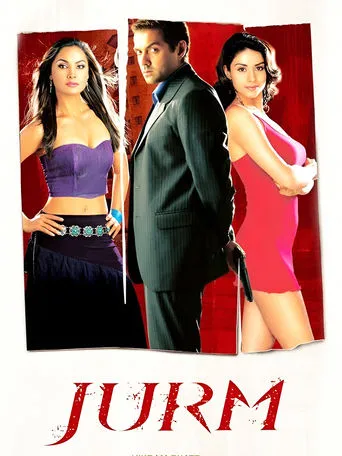 Jurm movie poster - Rated 5.1/10