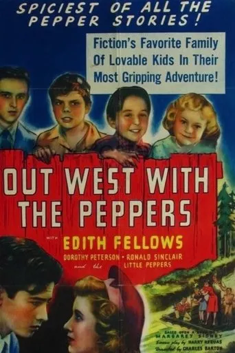 Out West with the Peppers movie poster - Rated 5.7/10