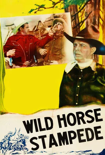 Wild Horse Stampede movie poster - Rated 4/10