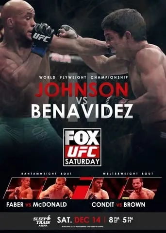 UFC on Fox 9: Johnson vs. Benavidez 2 movie poster - Rated 4.8/10