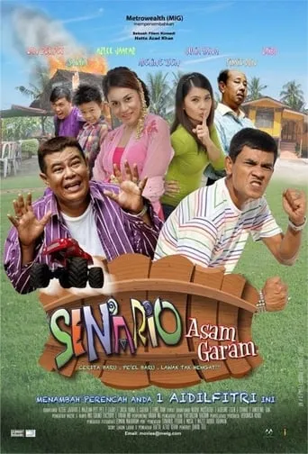 Senario Asam Garam movie poster - Entertainment content