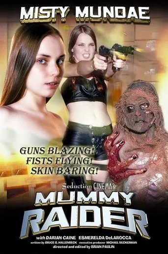 Mummy Raider movie poster - Rated 3.5/10