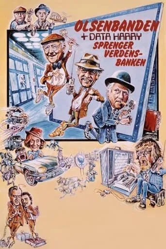 The Olsen Gang and Data-Harry Blows Up The World Bank movie poster - Rated 6.6/10