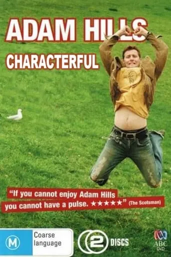 Adam Hills: Characterful movie poster - Rated 10/10