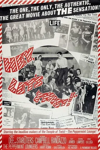 Hey, Let's Twist! movie poster - Rated 3.7/10
