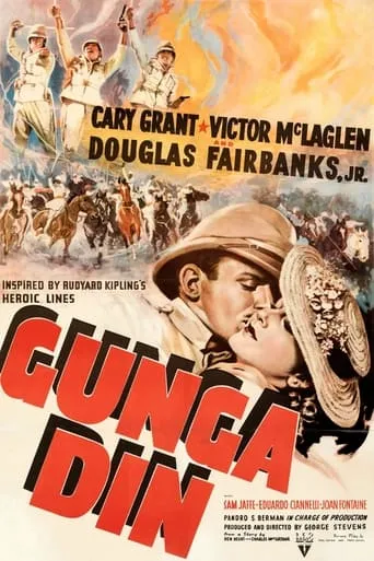 Gunga Din movie poster - Rated 6.524/10