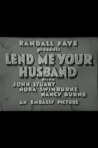 Lend Me Your Husband movie poster - Rated 5/10