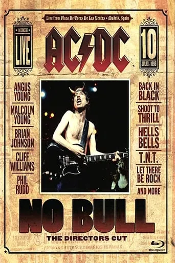 AC/DC: No Bull movie poster - Rated 7.2/10
