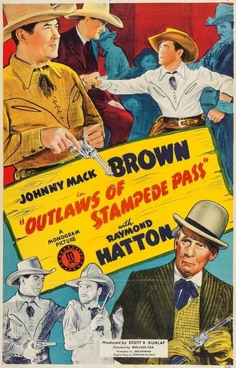Outlaws of Stampede Pass movie poster - Rated 4/10