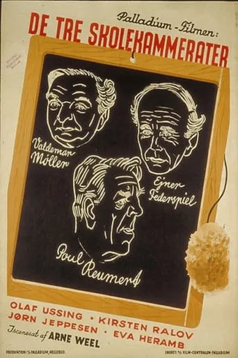 De tre skolekammerater movie poster - Rated 5.5/10