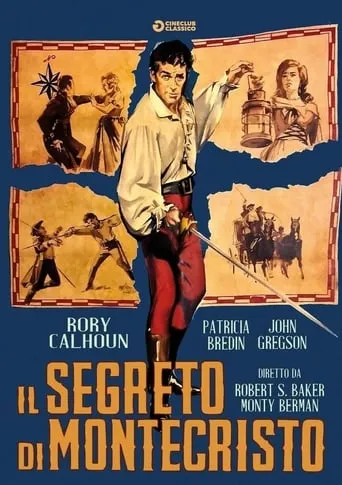 The Treasure of Monte Cristo movie poster - Rated 4/10