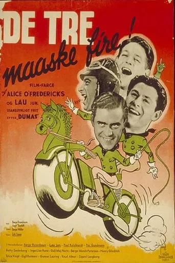 De tre måske fire movie poster - Rated 4/10