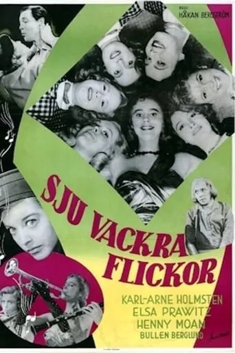 Sju vackra flickor movie poster - Entertainment content