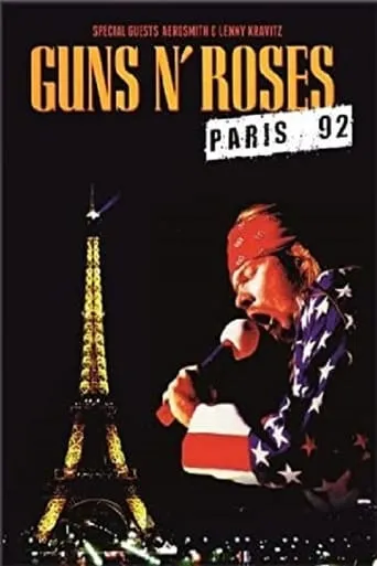 Guns N' Roses - Live in Paris movie poster - Rated 10/10