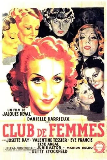 Club de femmes movie poster - Rated 6.6/10