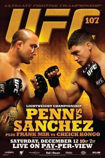 UFC 107: Penn vs. Sanchez movie poster - Rated 6.1/10