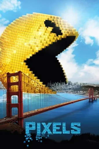Pixels movie poster - Rated 5.707/10