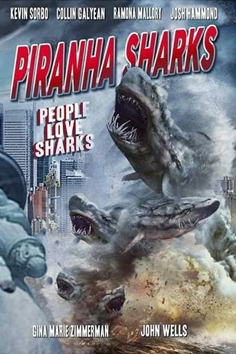 Piranha Sharks movie poster - Rated 5.6/10