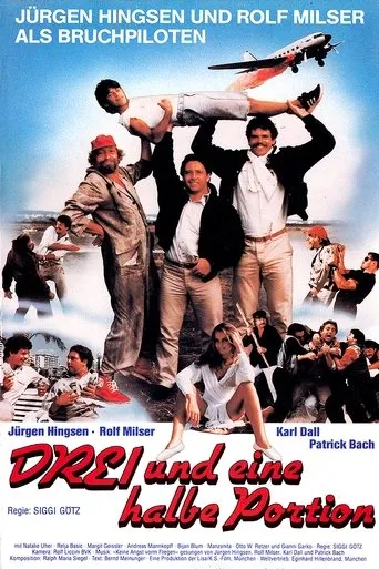 Drei und eine halbe Portion movie poster - Rated 2/10