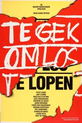 Te gek om los te lopen movie poster - Rated 5.8/10