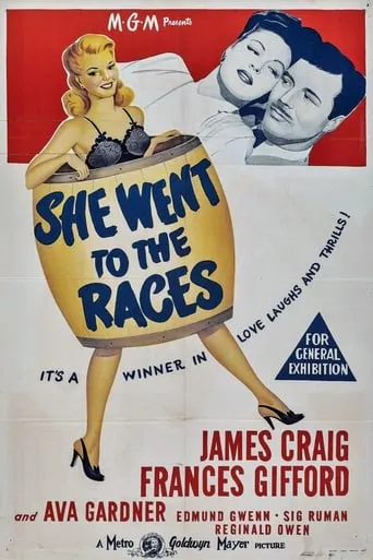 She Went to the Races movie poster - Rated 5.5/10