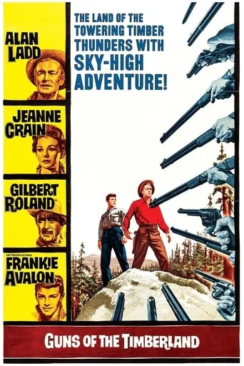 Guns of the Timberland movie poster - Rated 6.1/10