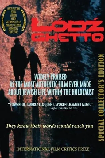 Łódź Ghetto movie poster - Entertainment content