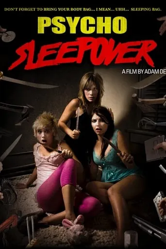 Psycho Sleepover movie poster - Rated 2.7/10