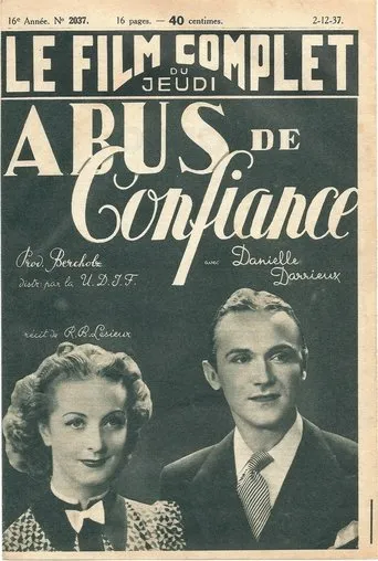 Abused Confidence movie poster - Rated 6.2/10
