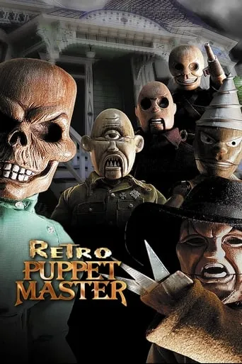 Retro Puppet Master movie poster - Rated 4.156/10