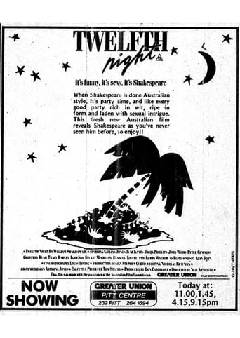 Twelfth Night movie poster - Rated 4.5/10