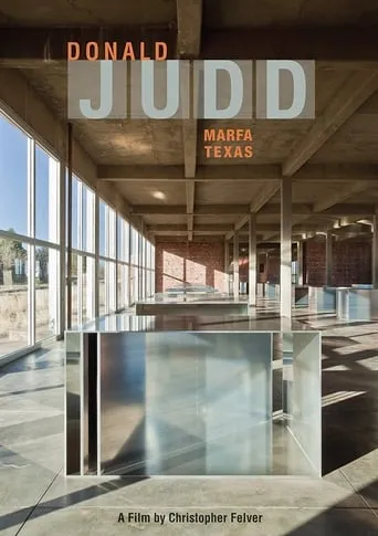 Donald Judd: Marfa Texas movie poster - Entertainment content