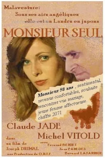 Monsieur seul movie poster - Entertainment content